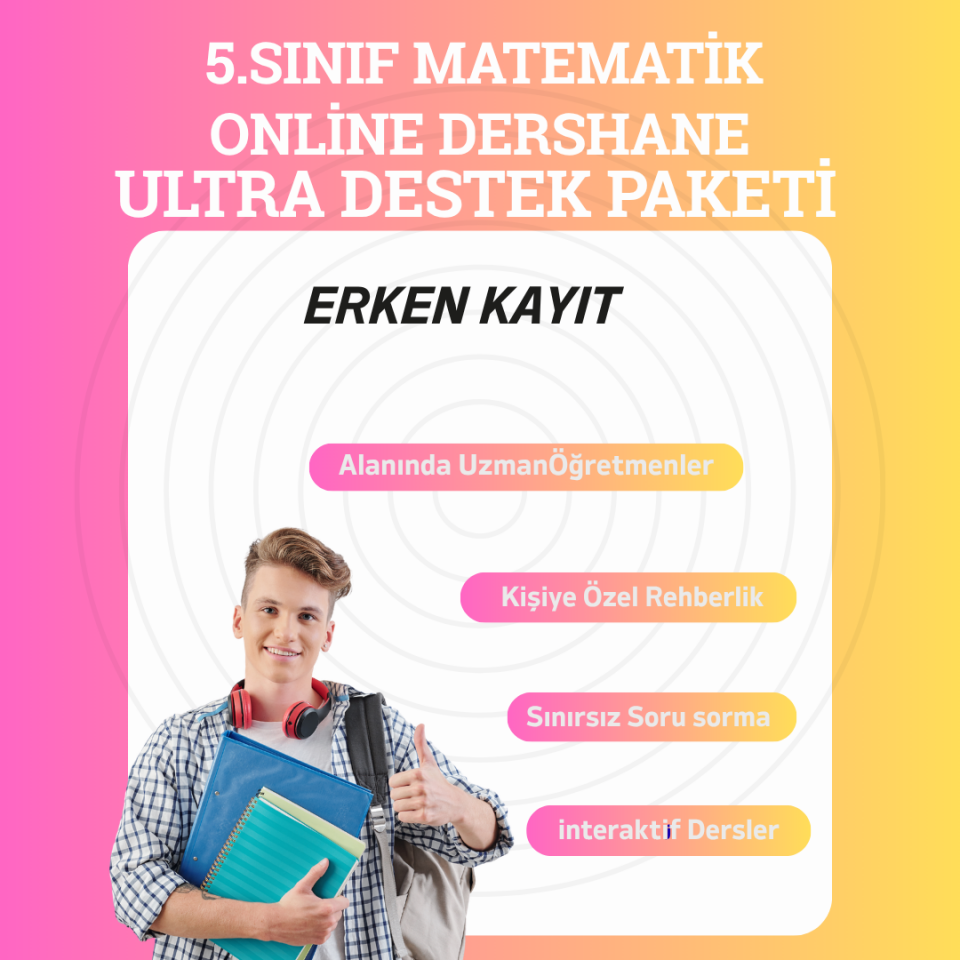 2026-2027 5.Sınıf Matematik Ultra Destek Paketi