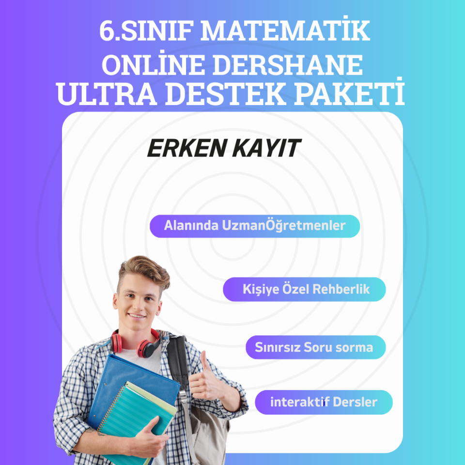 2026-2027 6.Sınıf Matematik Ultra Destek Paketi