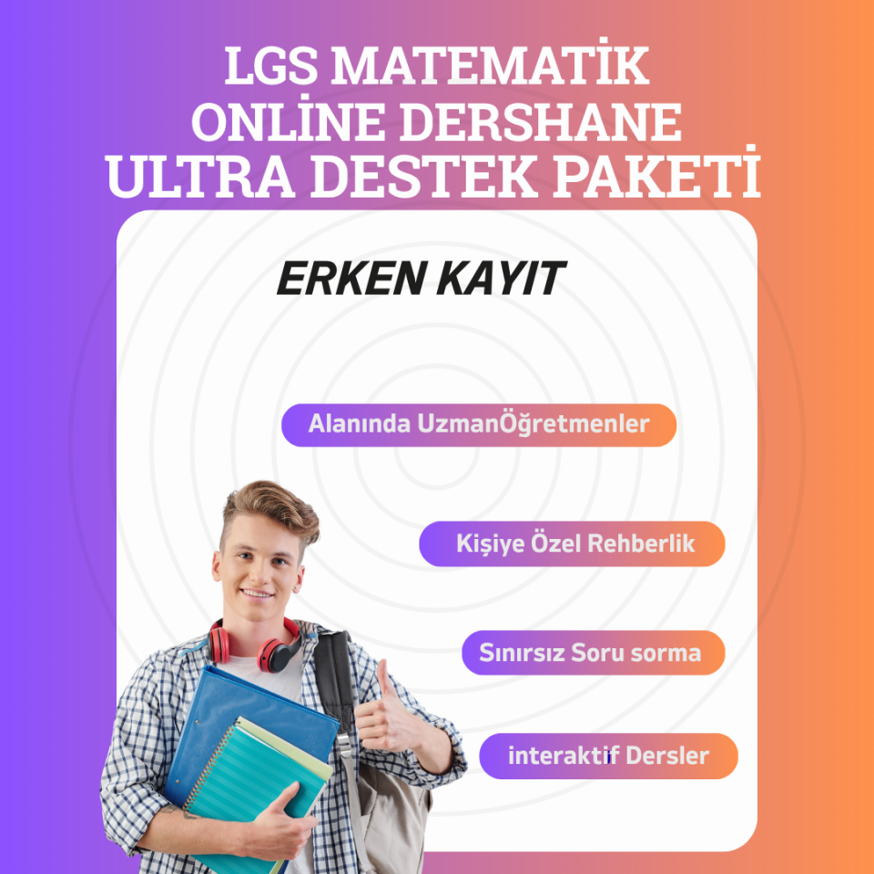 2026-2027 8.Sınıf(LGS) Matematik Ultra Destek Paketi