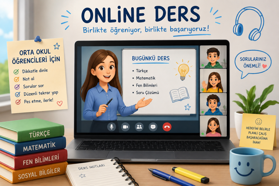 Ortaokul Örnek Ders Videoları