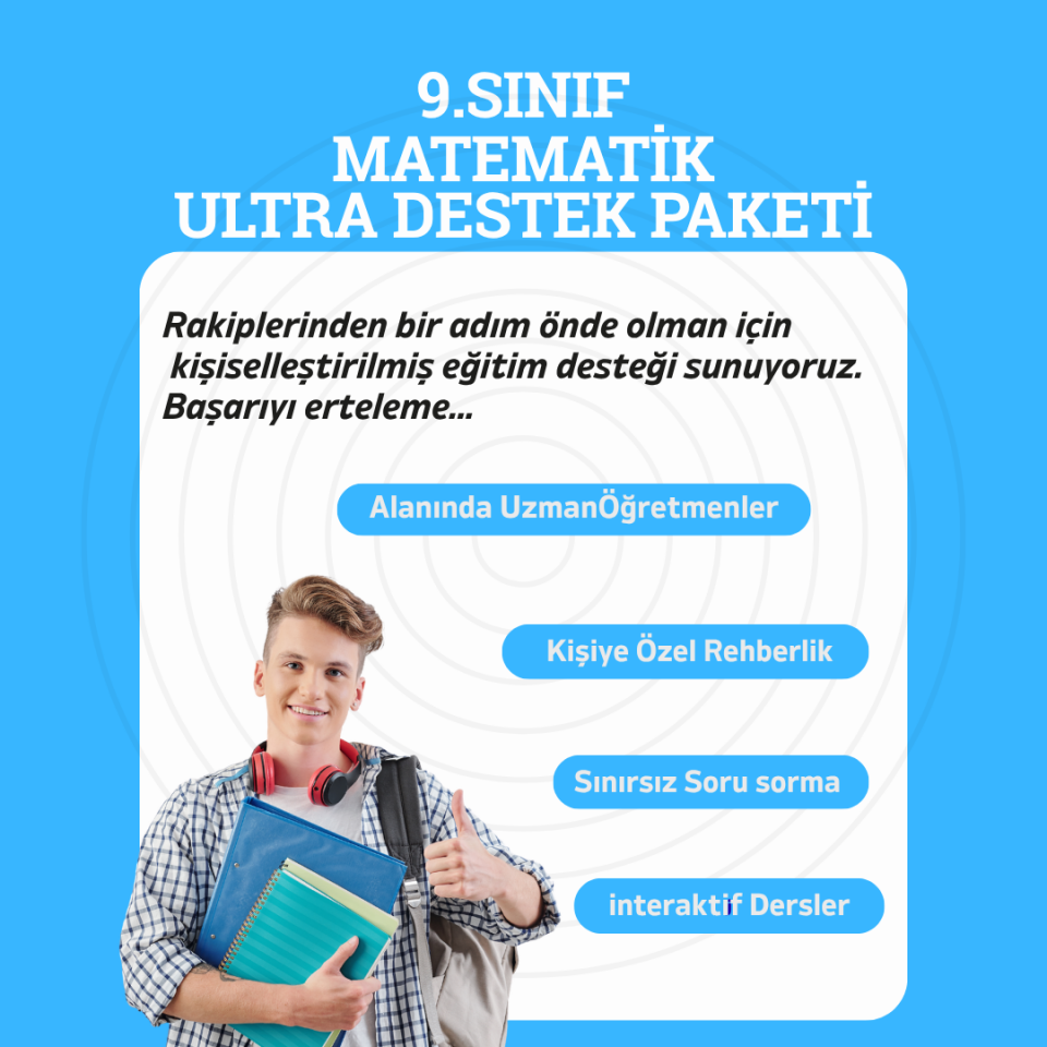 2026-2027 9.Sınıf Matematik Ultra Destek Paketi Erken Kayıt