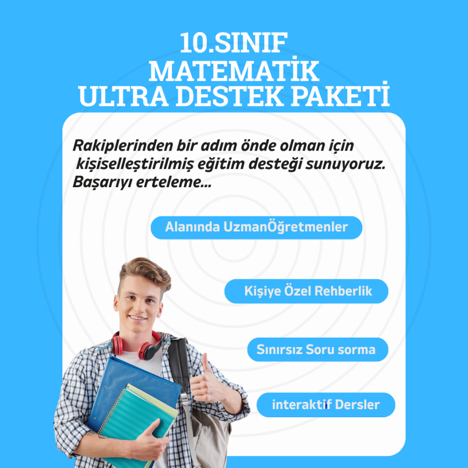 2026-2027 10.Sınıf Matematik Ultra Destek Paketi Erken Kayıt
