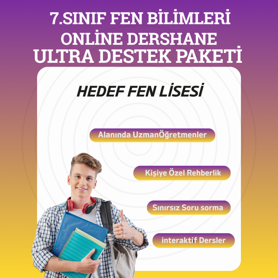 2026-2027 7.Sınıf Fen Bilimleri Ultra Destek Paketi