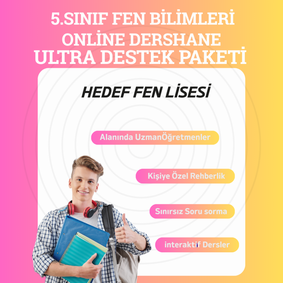 2026-2027 5.Sınıf Fen Bilimleri Ultra Destek Paketi