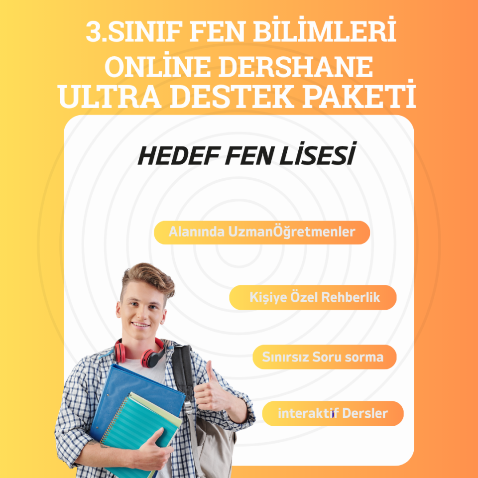 2026-2027 3.Sınıf Fen Bilimleri Ultra Destek Paketi